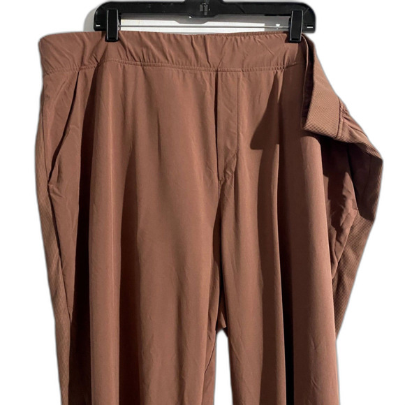 Athleta Brooklyn Ankle Pant Mid Rise Hearth Rose Athleisure Plus Size 26 - Picture 3 of 9